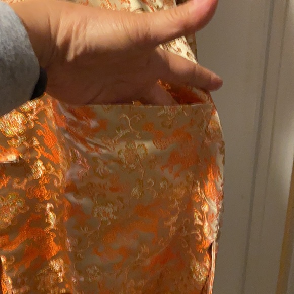 Silk Asian beautiful SHACKET, shirt/light jacket - Picture 7 of 11